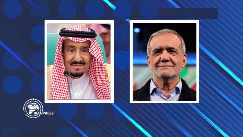Iranpress: الملك السعودي يؤكد على ضرورة تطوير العلاقات بين إيران والسعودية
