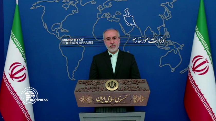 Iranpress: المتحدث باسم الخارجية : طهران لديها الحق في تأديب الكيان الصهيوني وردعه وإيقاف جرائمه