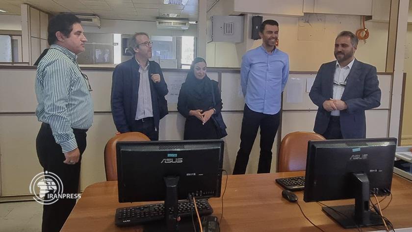 ایران برس: زيارة ممثل وكالة الأنباء الإسبانية "إفه" لوكالة إيران برس + صوروفيديو