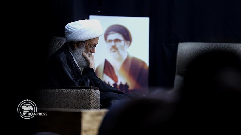 Iranpress: مراسم تأبين الشهيد الشيخ هاشم صفي الدين في مدينة قم المقدسة 
