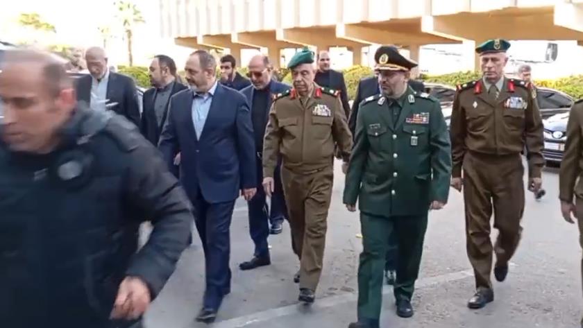 Iranpress: وزير الدفاع يصل إلى دمشق + فيديو