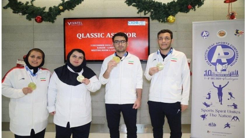 Iranpress: الذهبية لـ المنتخب الإيراني للشطرنج للصم في ماليزيا