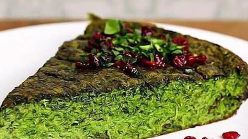 Iranpress: ‘‘كوكو سبزی’’ الإيراني : وصفة لذيذة وسهلة