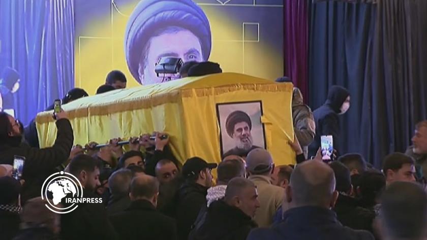 Iranpress: تشييع رسمي للشهيد هاشم صفي الدين في جنوب لبنان + فيديو