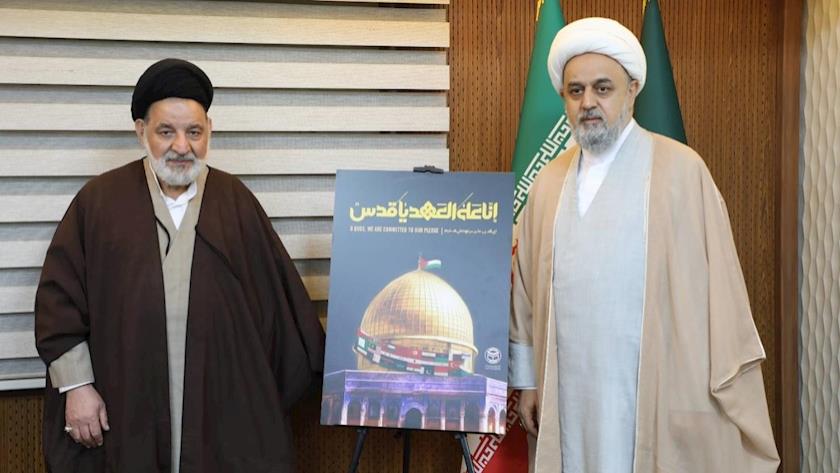 ایران برس: الكشف عن ملصق يوم القدس العالمي بشعار ‘إنا علی العهد یا قدس’