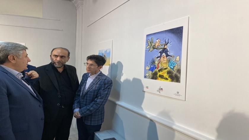 ایران برس: افتتاح المعرض الدولي للكاريكاتير في تبريز
