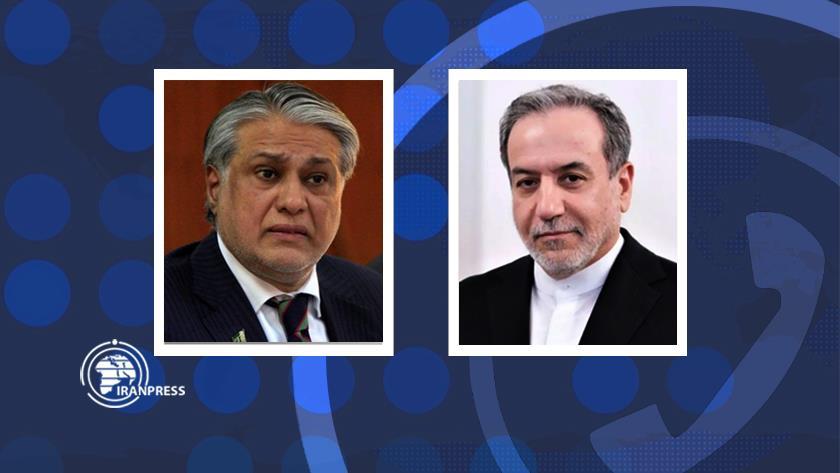 Iranpress: وزير الخارجية الإيراني ونظيره الباكستاني يبحثان سبل تعزيز السلام الإقليمي