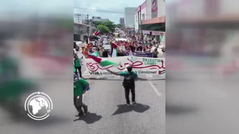 ایران برس: مظاهرات واسعة في البرازيل دعماً لفلسطين خلال مؤتمر المناخ