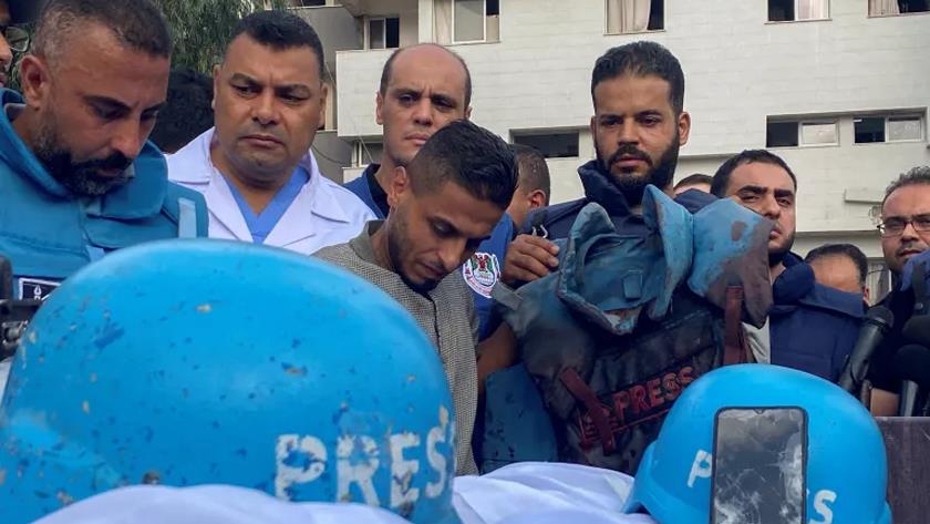 Iranpress: مراسلون بلا حدود: غزة تتصدّر حصيلة قتلى الصحافيين عالمياً