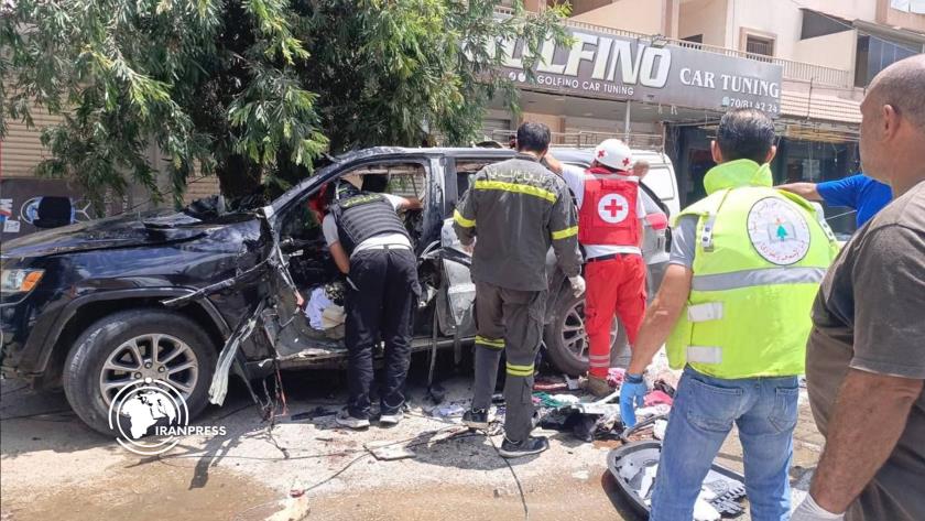 ایران برس: 3 شهداء في غارة إسرائيلية استهدفت سيارة في النبطية الفوقا جنوب لبنان