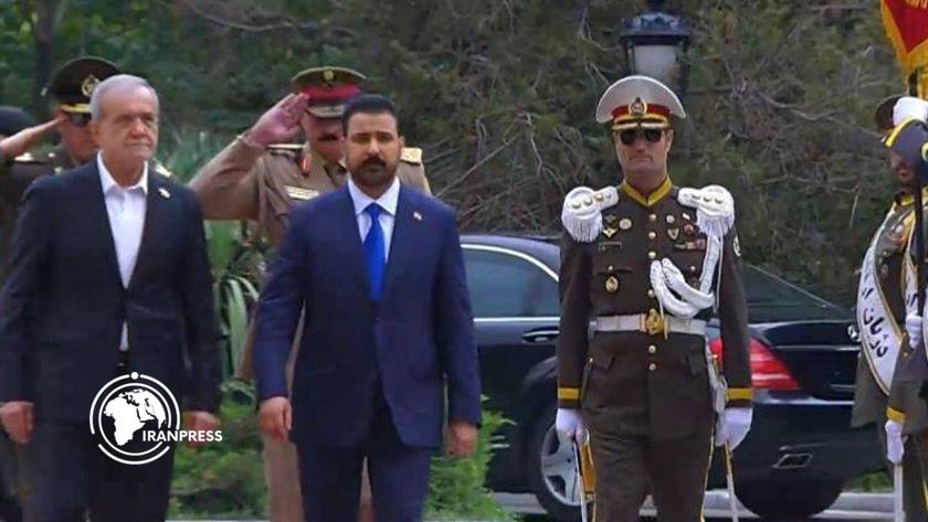 Iranpress: الرئيس الإيراني يستقبل رئيس الوزراء العراقي