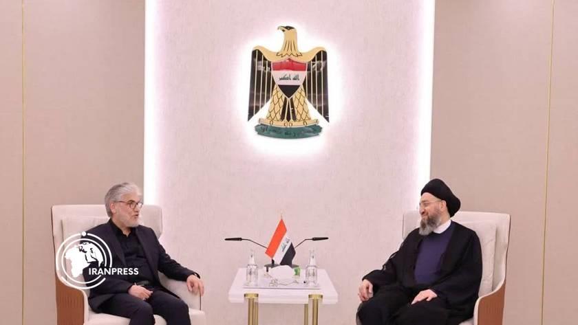 Iranpress: السيد عمار الحكيم يطالب بتعميق التعاون العلمي والبحثي بين العراق وإيران