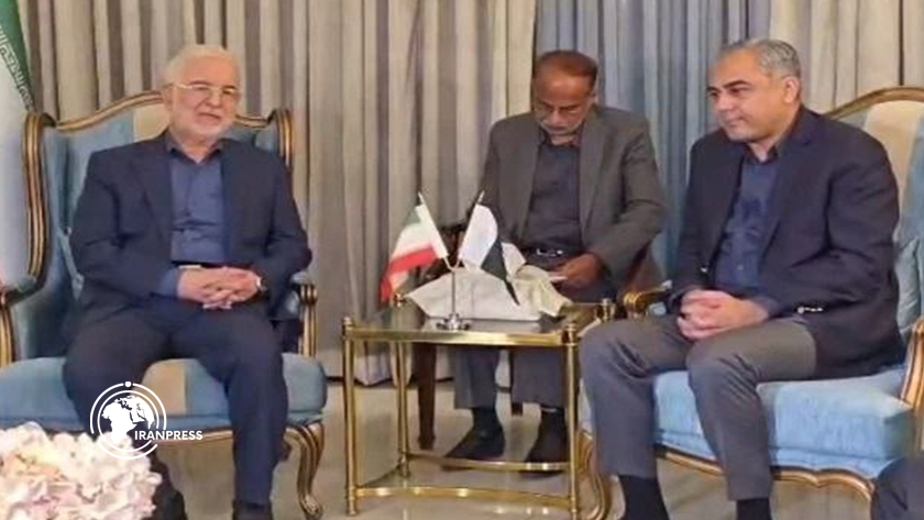 Iranpress: آغاز برنامه‌های کاری وزیر کشور ایران در اسلام آباد با ادای احترام در بنای یادبود ملی