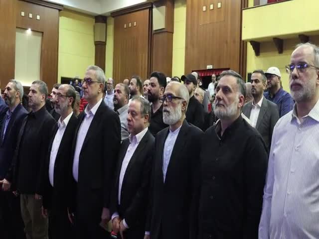 Iranpress: فعاليات الذكرى السنوية الأولى لاستشهاد السيدين نصر الله وصفي الدين