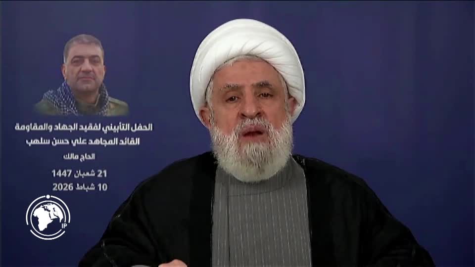 ایران برس: الشيخ نعيم قاسم: الثورة الإسلامية في إيران رفعت لواء فلسطين للتحرير 