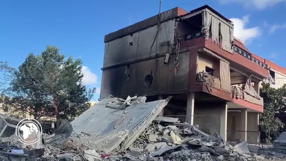 ایران برس: النبطية تحت وطأة العدوان الإسرائيلي.. مشاهد توثق حجم الدمار في المدينة اللبنانية