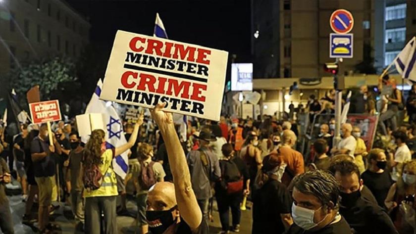 Iranpress: Protests against Netanyahu continue in occupied Quds