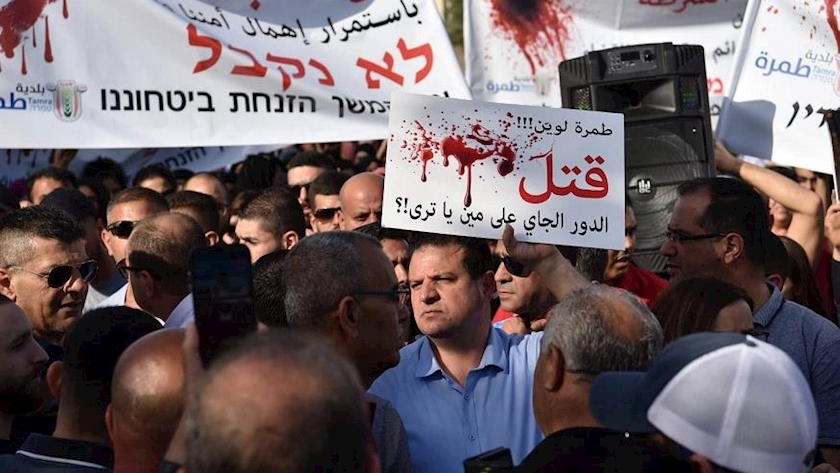 Iranpress: Palestinians in occupied lands protest against Israeli police