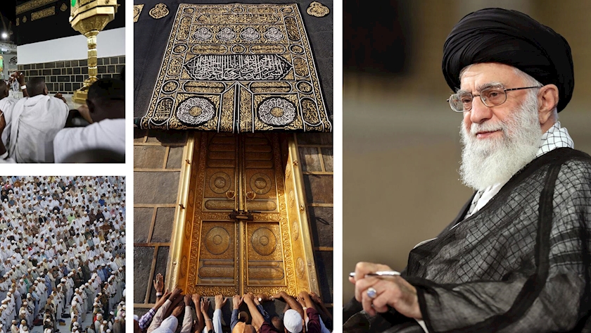 Iranpress: Hajj Cause of Encouragement for Muslims and Panic for Enemies: Leader