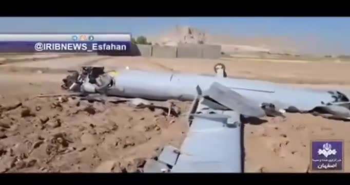 Iranpress: Iran Downs Israeli Hermes Drone