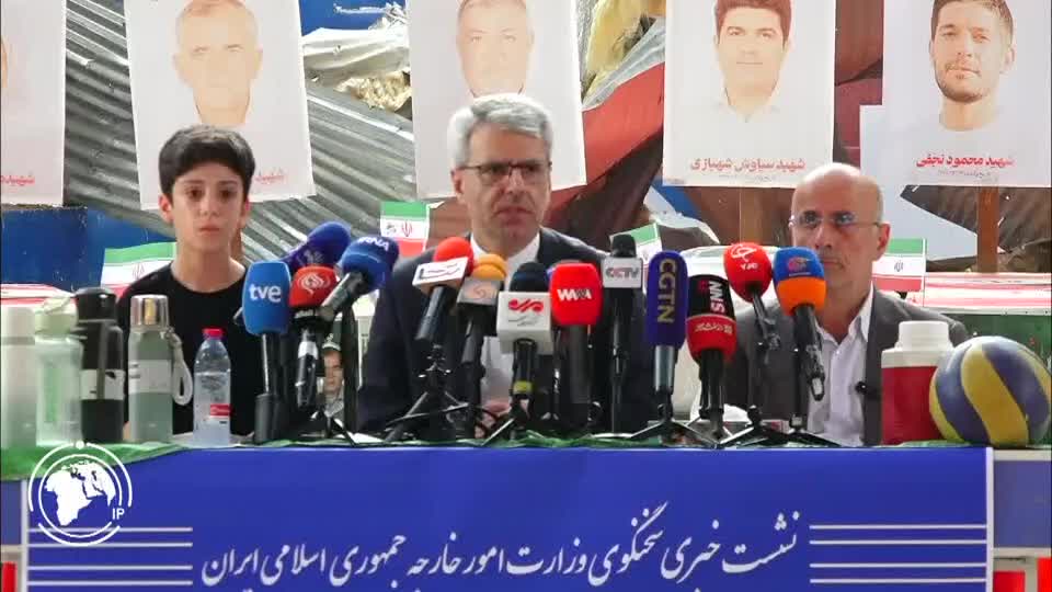 Iranpress: FM Spox: Evidence of Deliberate U.S. Chemical Weapons Testing in Lamerd Documented